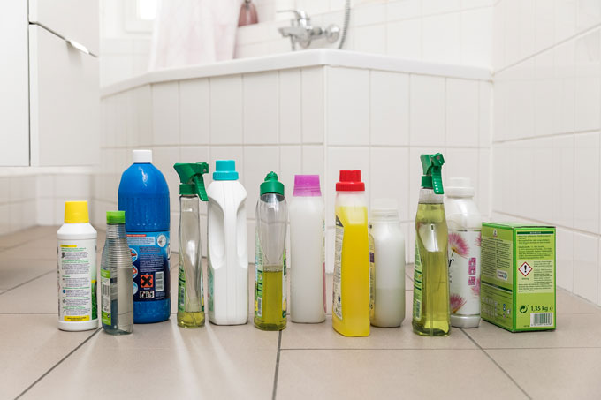 Putz- und Waschmittel - Foto: NABU/S. Kühnapfel