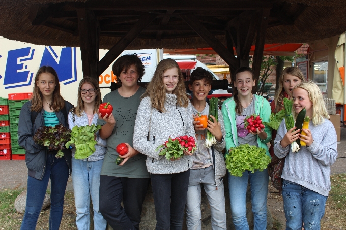 Regionales Gemüse, selbst gekauft! - Bild: NABU Bremen